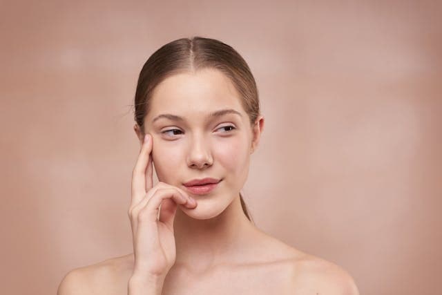 Personalized skincare routine imagery